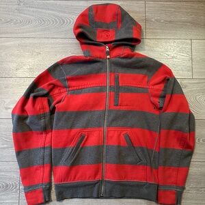 Y2K Lululemon Striped Scuba Heavyweight Cotton Hoodie